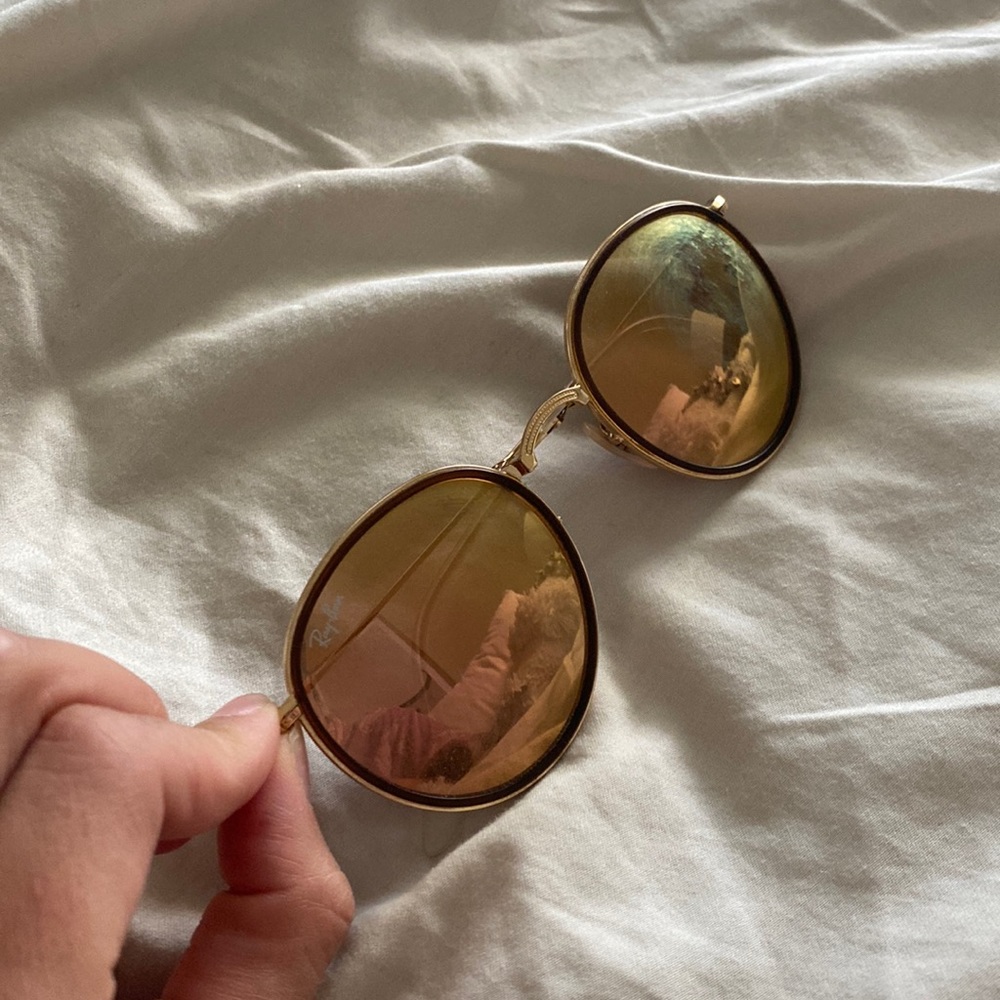 Ray ban rose gold